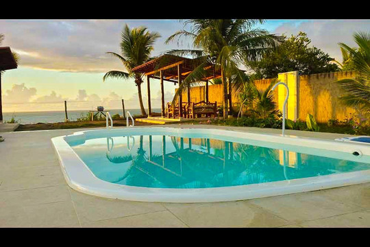 Pousada Azul Com Vista Maravilhosa主图