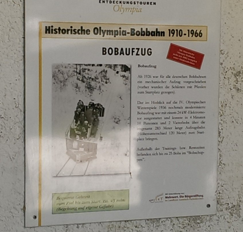Historische Bobbahn Rießersee景点图片