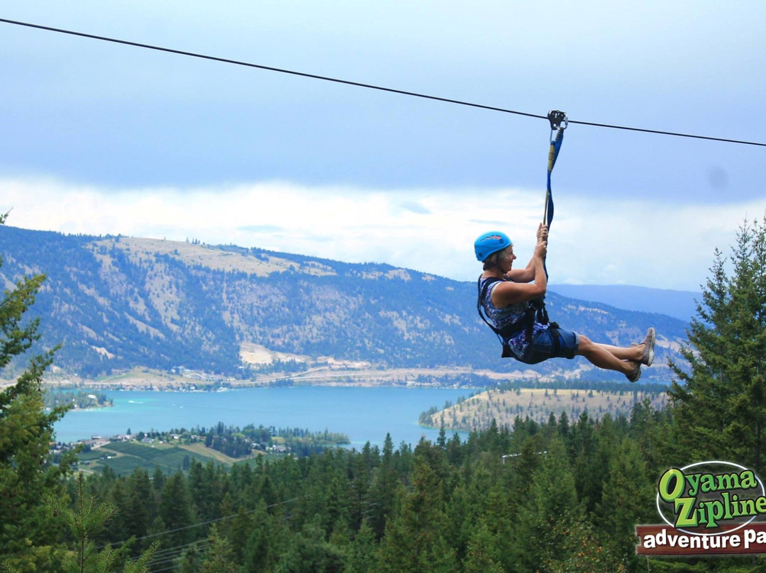 Oyama Zipline Adventure Park-Lake Country必去景点