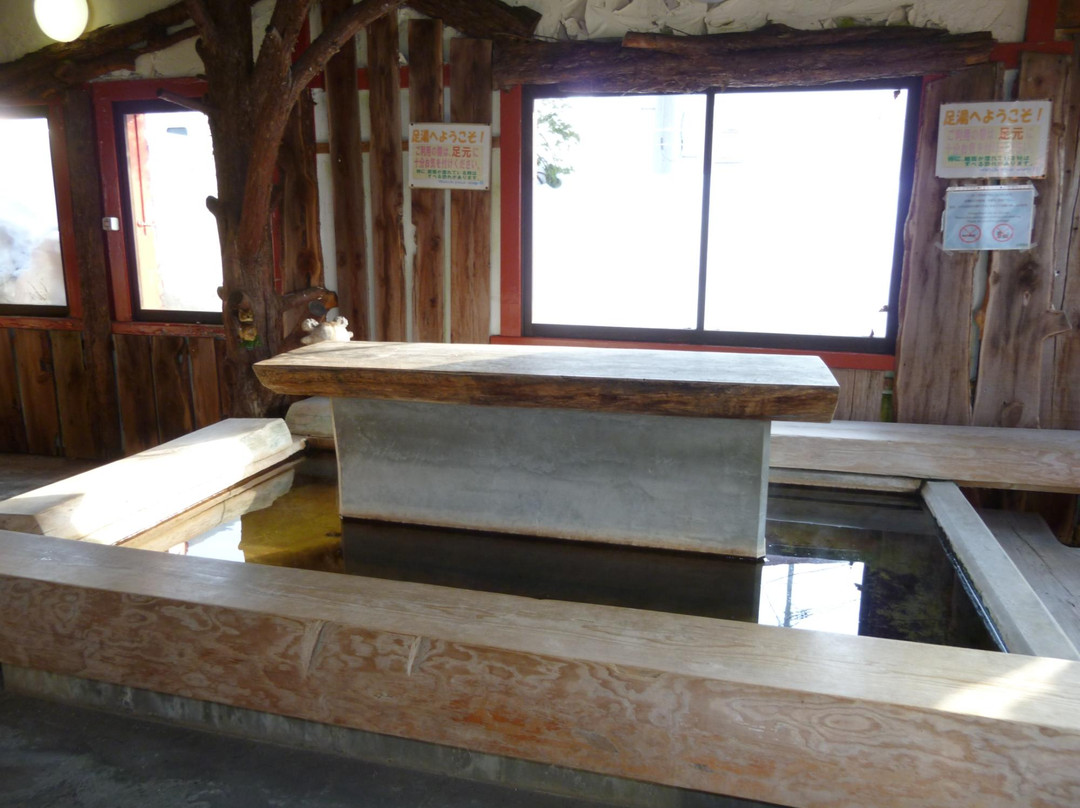 Kawayuonsen Station Footbath-弟子屈町必去景点