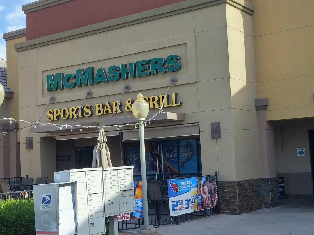 卡萨格兰德餐馆和美食-McMashers Sports Bar and Grill