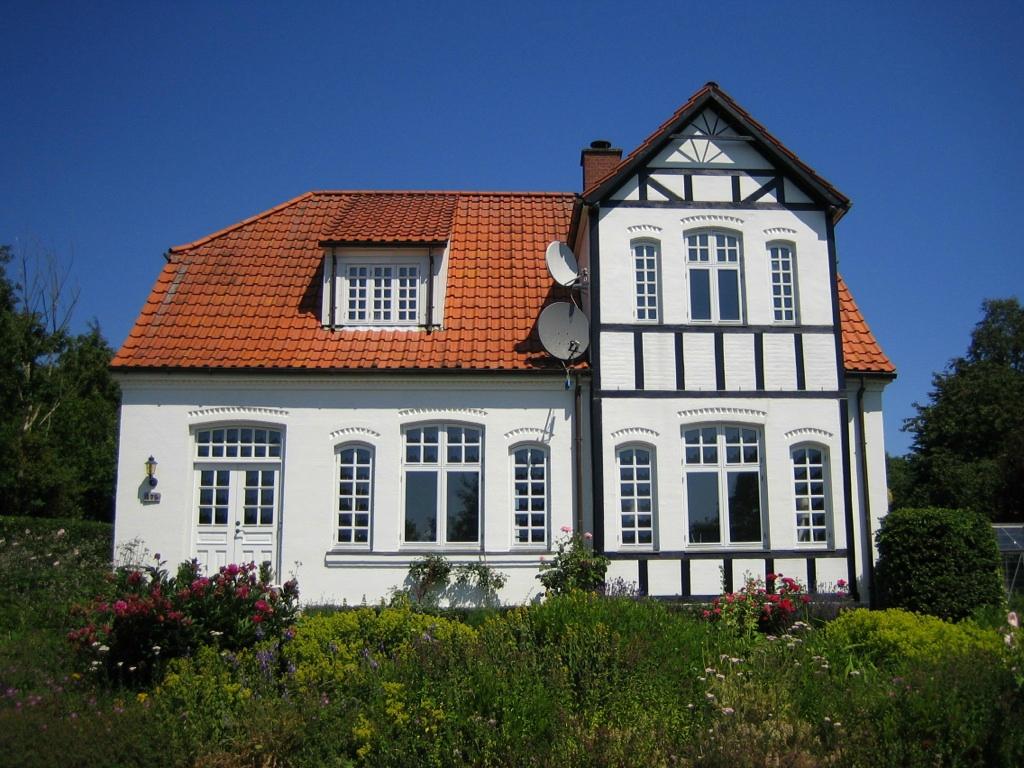 Bed and Breakfast Det Hvide Hus-浴室
