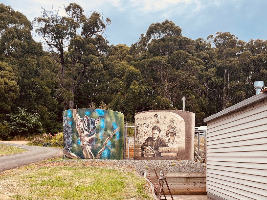 Toolangi Water Tower Murals景点图片