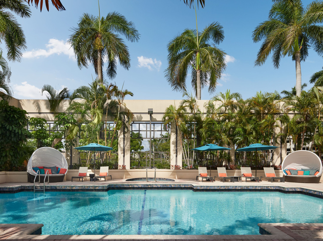 博卡拉顿酒店住宿-Boca Raton Marriott at Boca Center