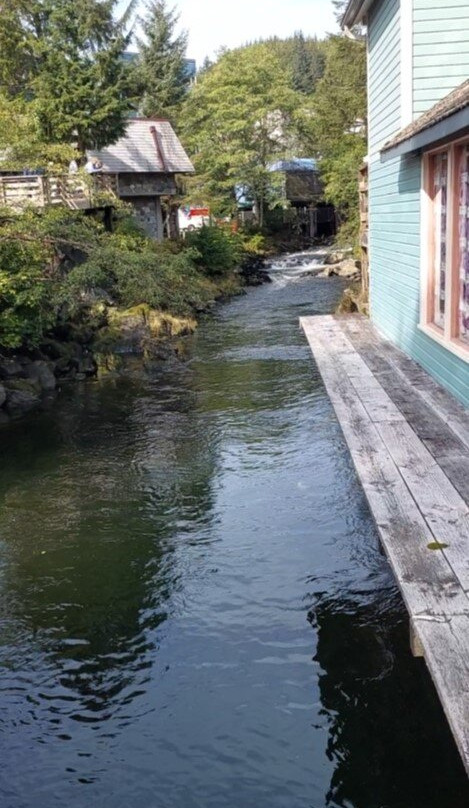 Ketchikan creek and falls-凯奇坎必去景点