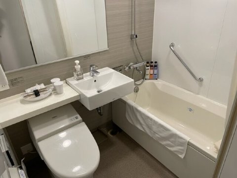 大阪北滨大和ROYNET酒店-浴室