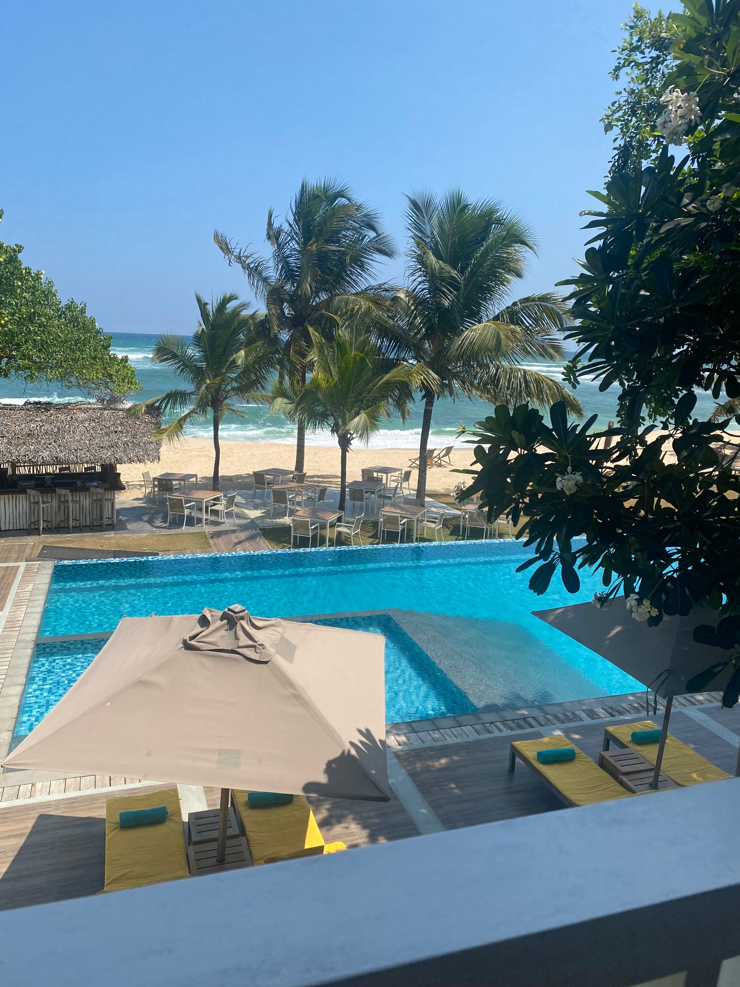 斯里沙拉维海滩水疗别墅-酒店景观