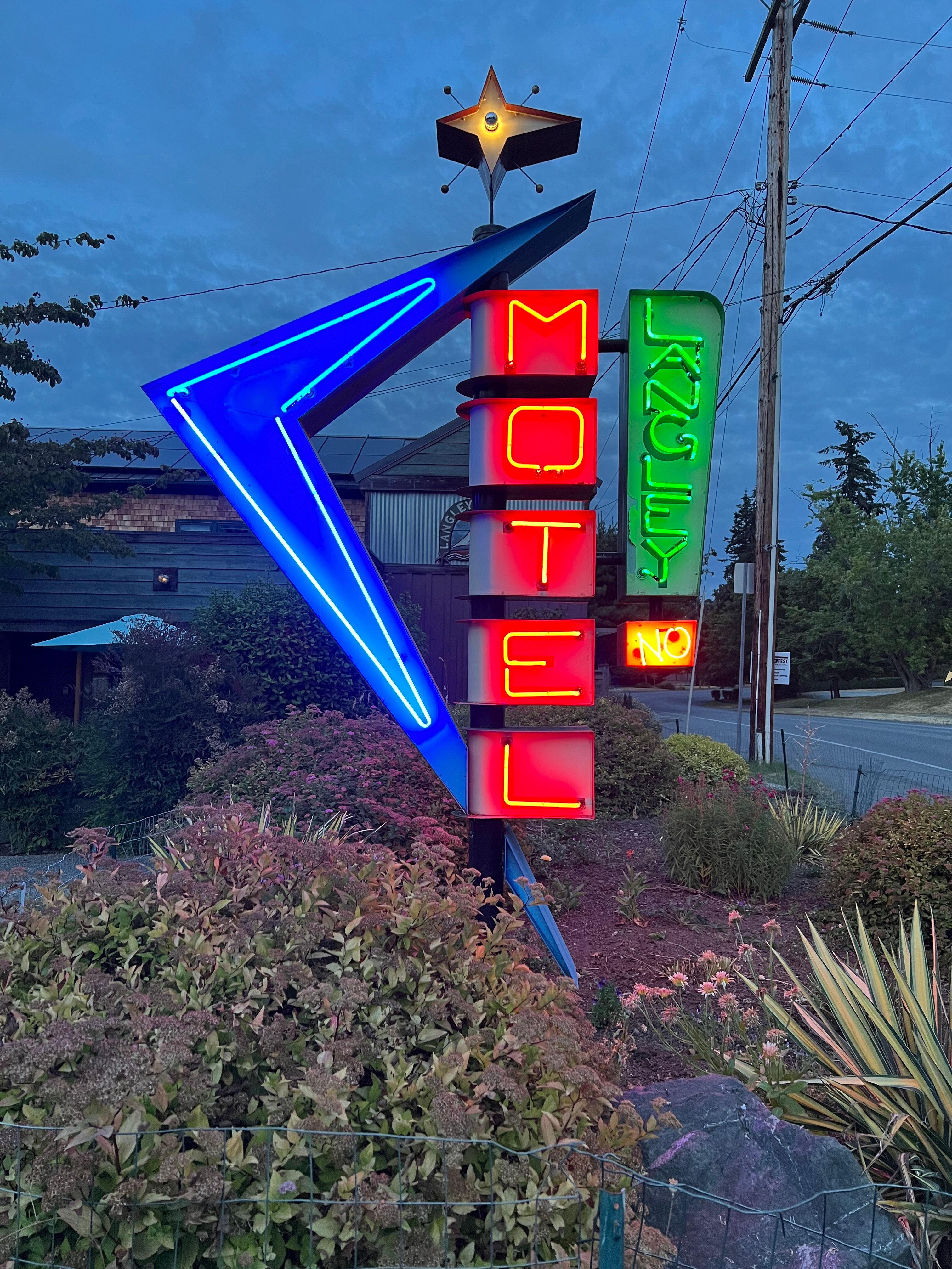 Langley Motel-浴室