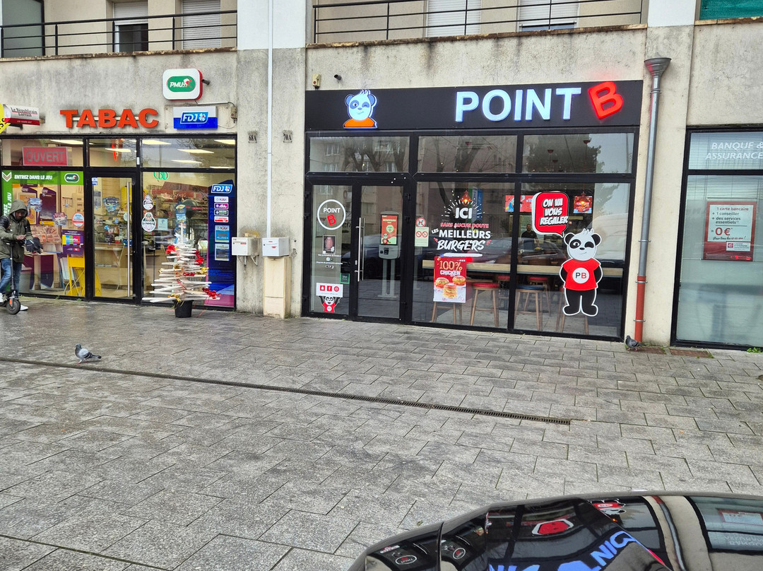 Point B