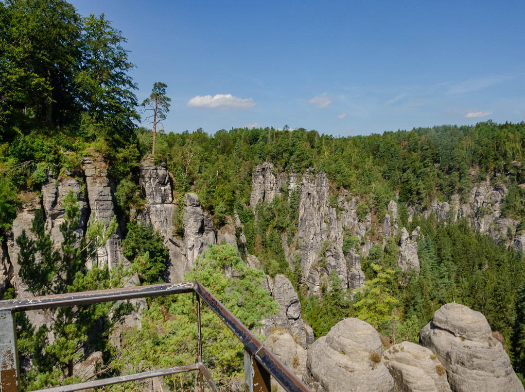 Ferdinandstein Aussichtspunkt-Lohmen必去景点