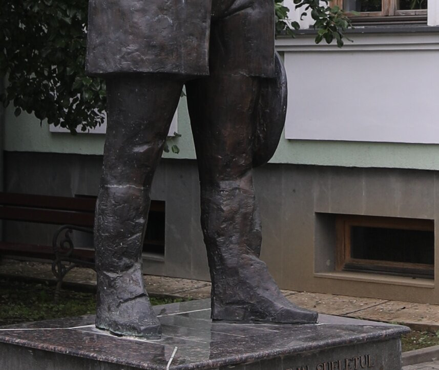 Une Statue Du Poète George Coșbuc-Bistrita Bargaului必去景点