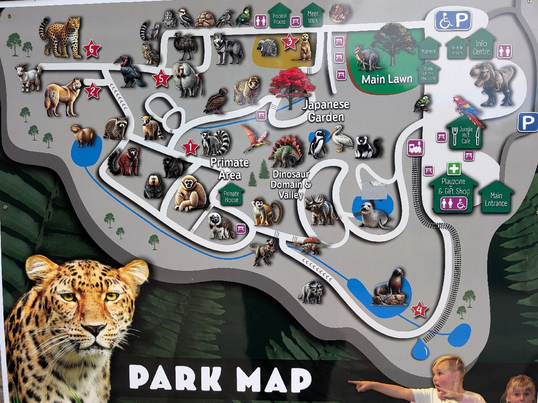 Combe Martin Wildlife And Dinosaur Park-伊尔弗勒科姆必去景点