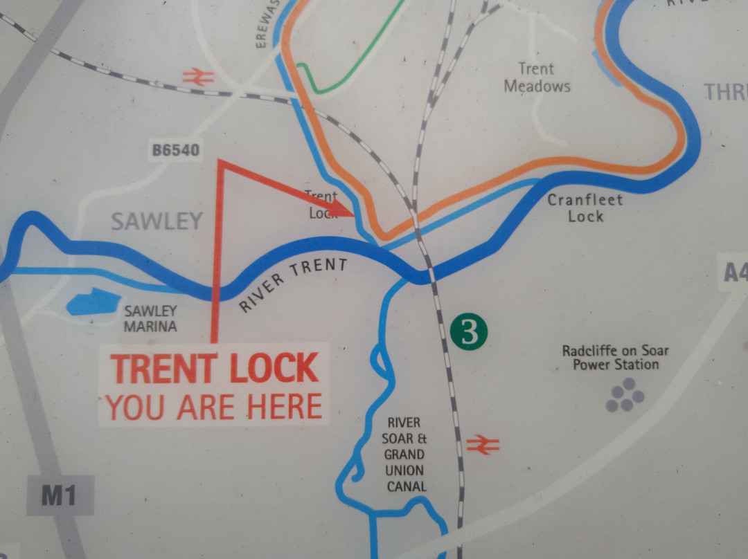 Trent Lock Canalside-Sawley必去景点