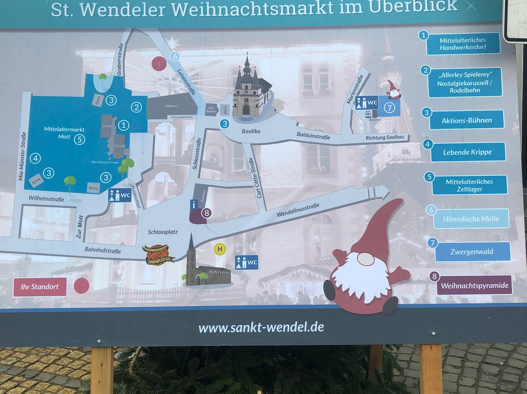 Weihnachtsmarkt St. Wendel-St. Wendel必去景点