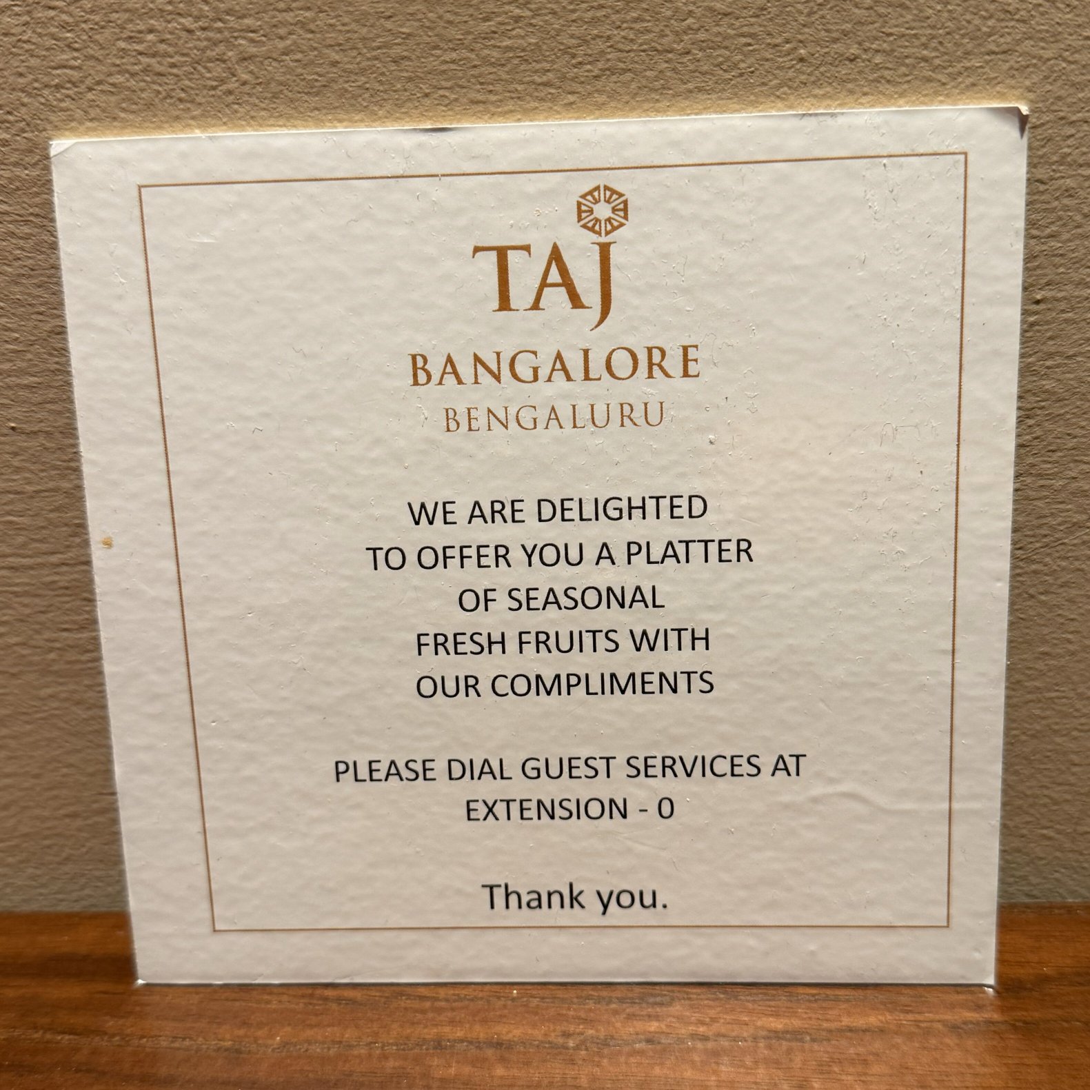 Taj Bangalore-客卧