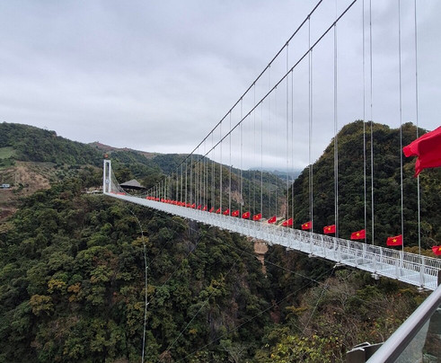 Bach Long Glass Bridge-Muong Sang必去景点
