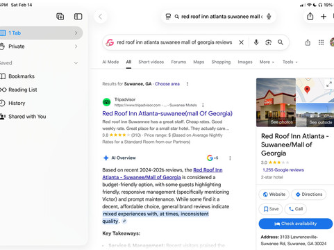 亚特兰大萨沃尼佐治亚购物中心红顶酒店主图