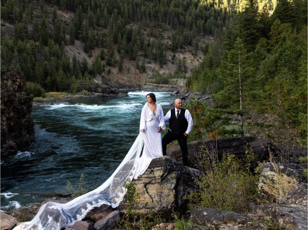 Kootenai Falls Swinging Bridge-Libby必去景点