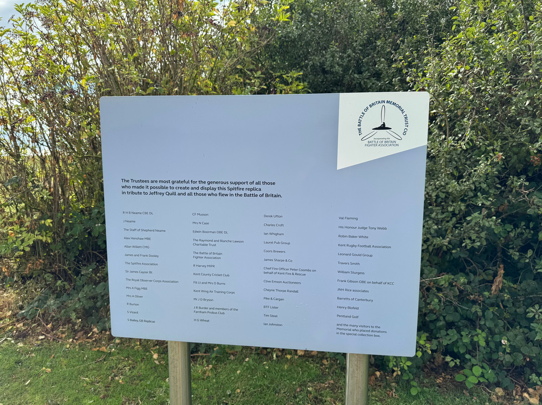 Battle of Britain Memorial-Capel-le-Ferne必去景点