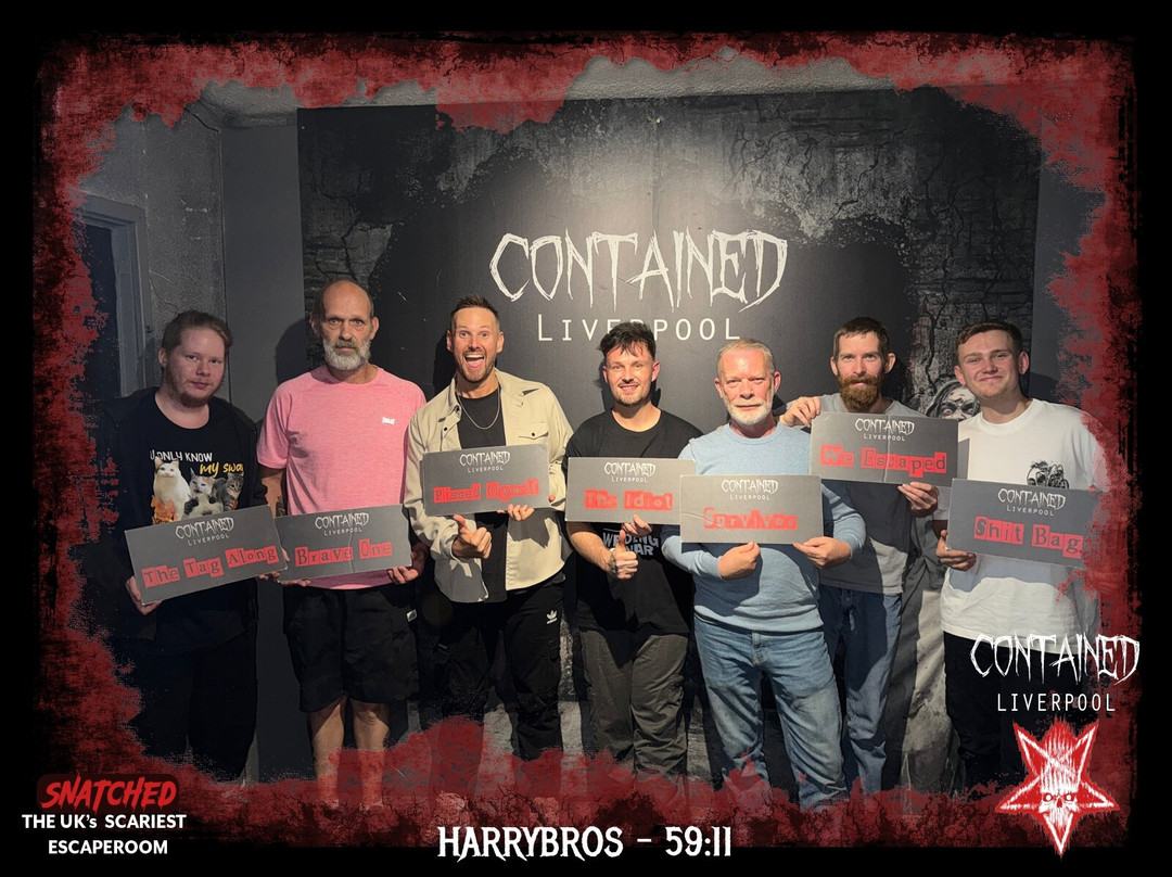Contained Liverpool Escape Rooms & Scare Maze-利物浦必去景点