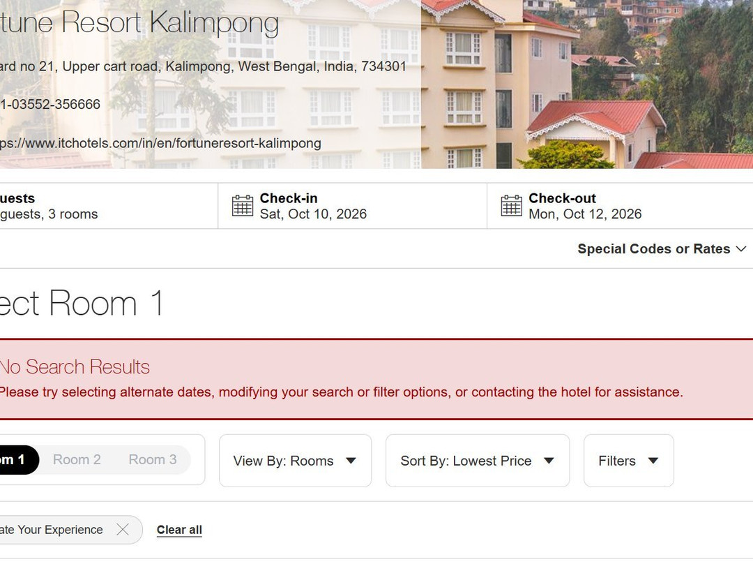 Fortune Resort Kalimpong - ITC酒店集团成员主图