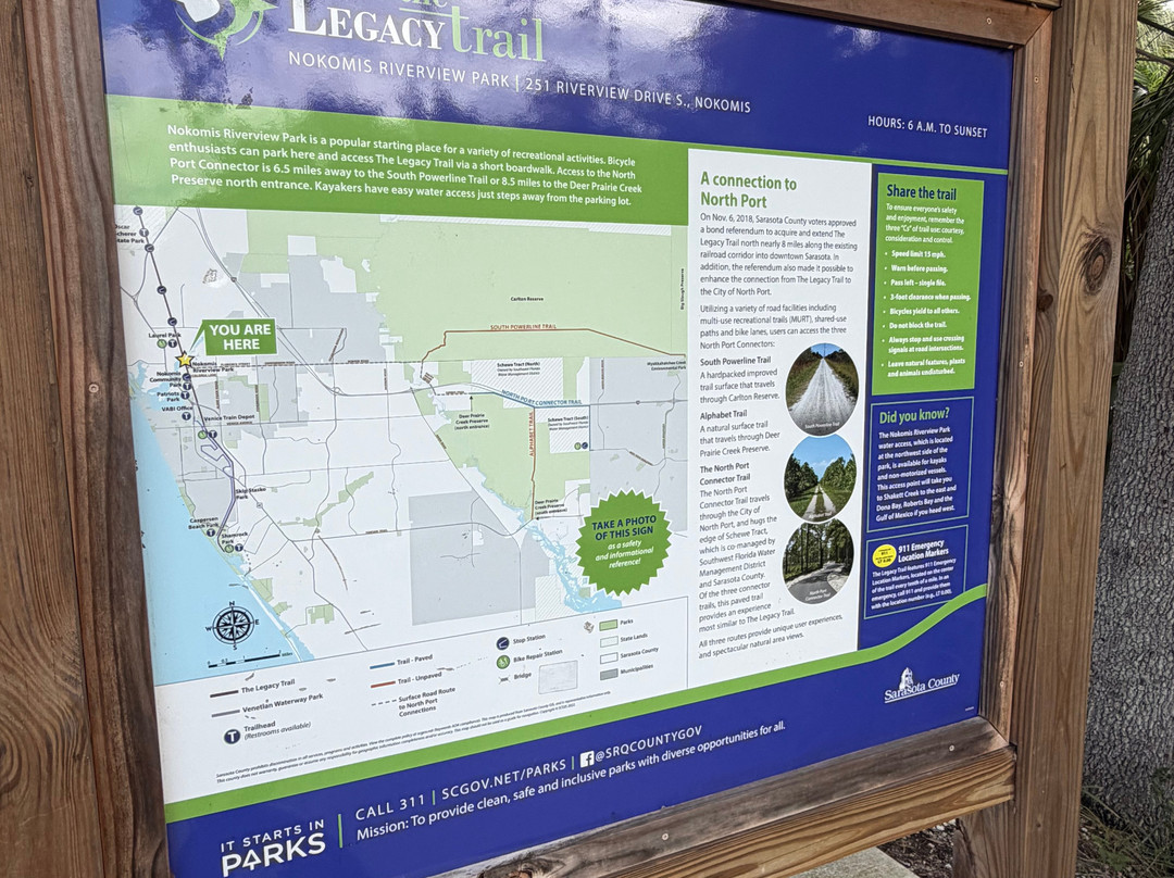 Legacy Trail-萨拉索塔必去景点