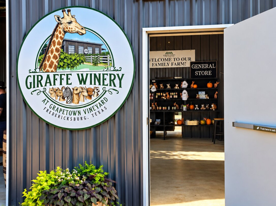 Giraffe Winery at Grapetown Vineyard-弗雷德里克斯堡必去景点