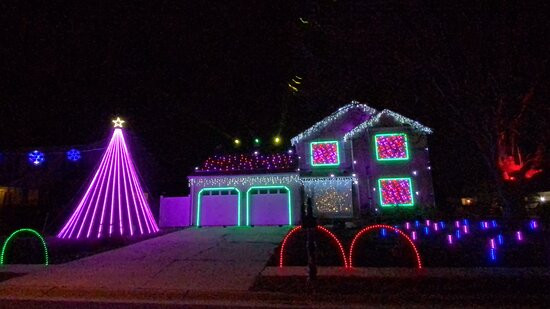 Mussers Christmas Light Show-New Castle必去景点