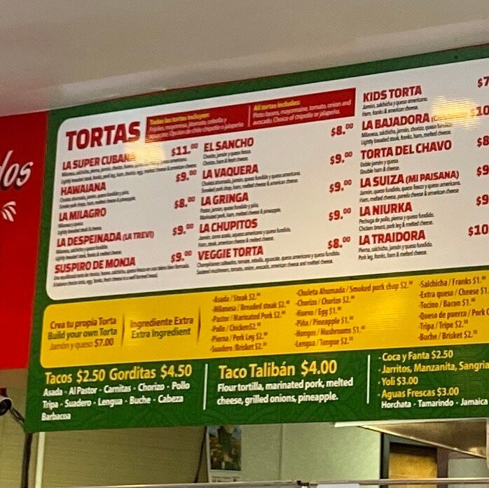 La Reyna Azteca Tacos Y Tortas