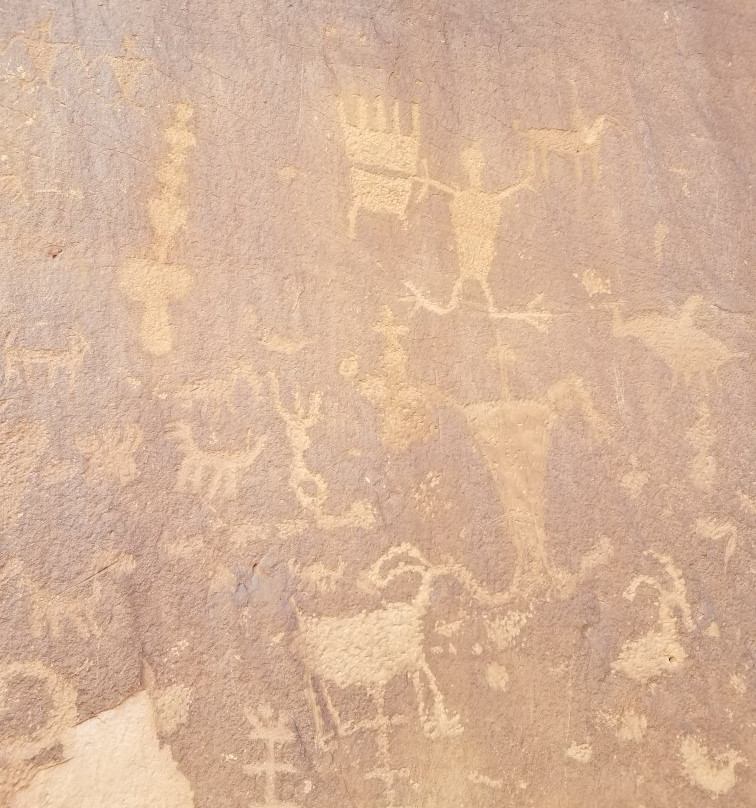 Utah Scenic Byway 279 Rock Art Sites-莫阿布必去景点