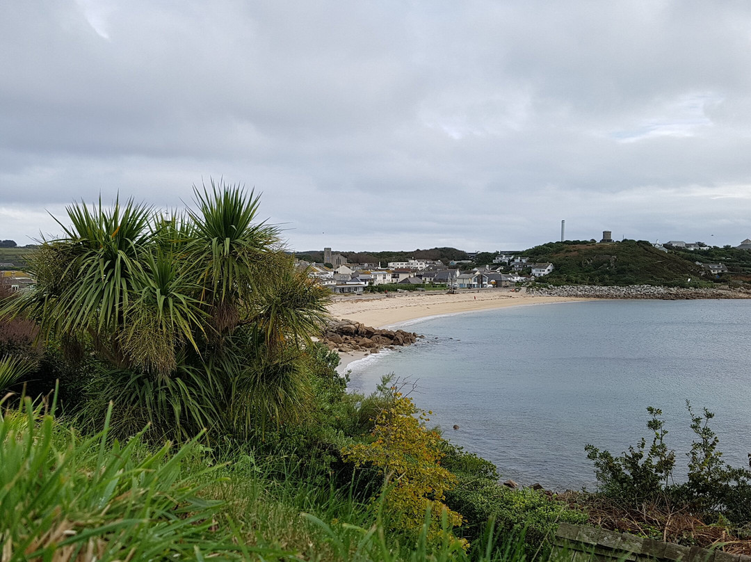 Porthcressa Beach-Hugh Town必去景点