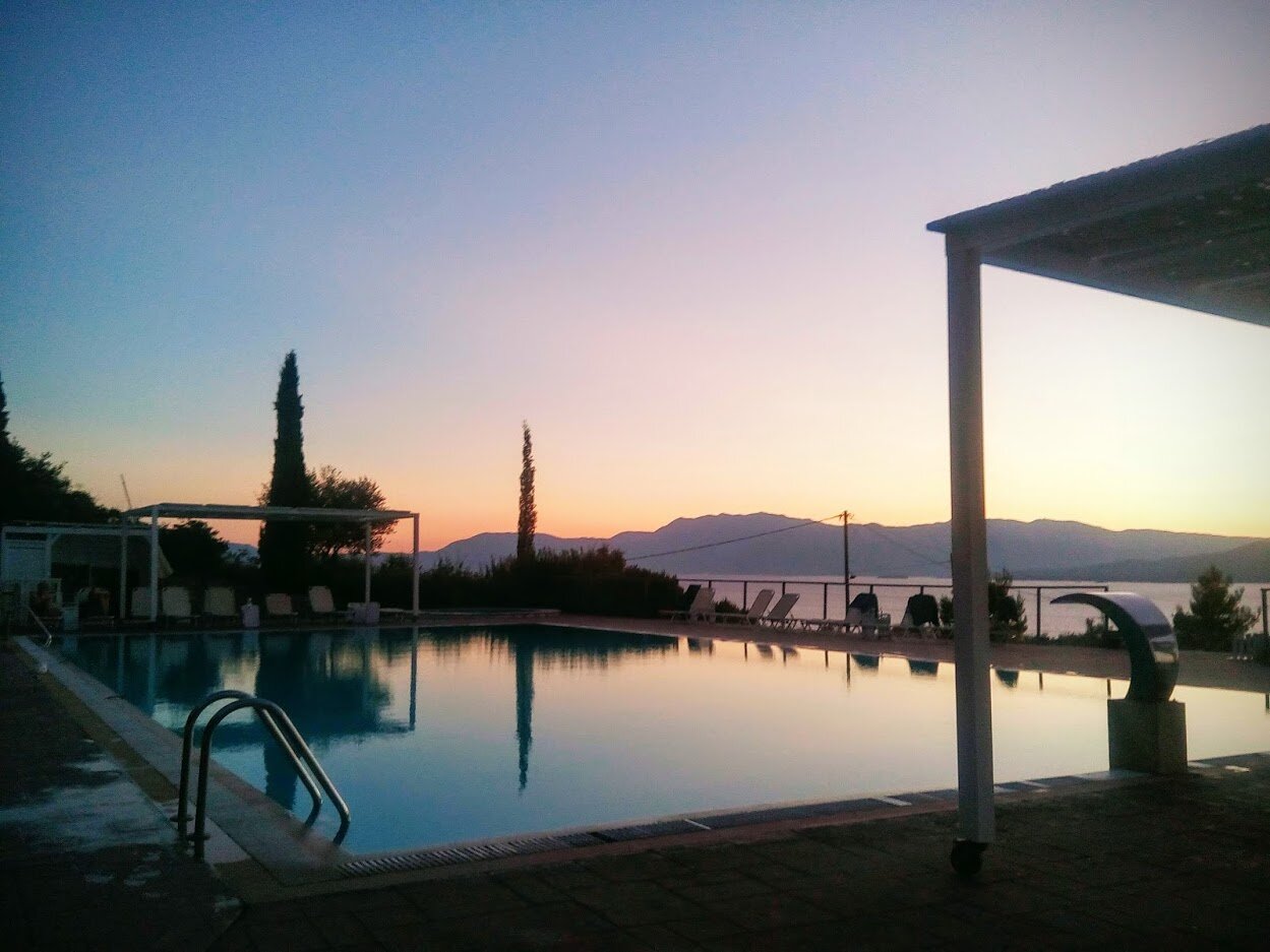 Thalassa Hotel Paleros-泳池