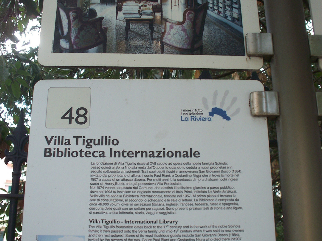 Biblioteca Internazionale-拉帕洛必去景点