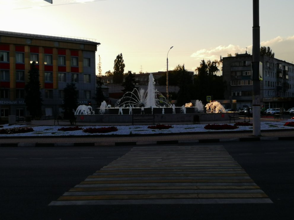 Fountain at Moskovskaya Square-Kursk必去景点
