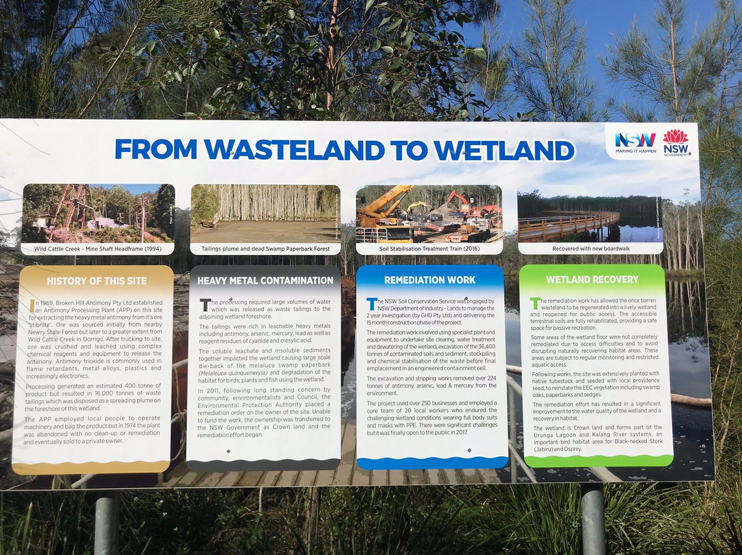 Urunga Wetlands Boardwalk景点图片