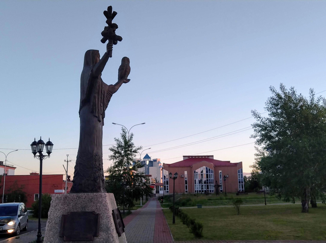 Monument to Yugorskoi Beregine景点图片