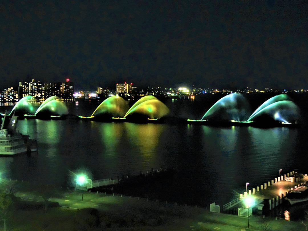 Biwakohana Fountain-大津市必去景点