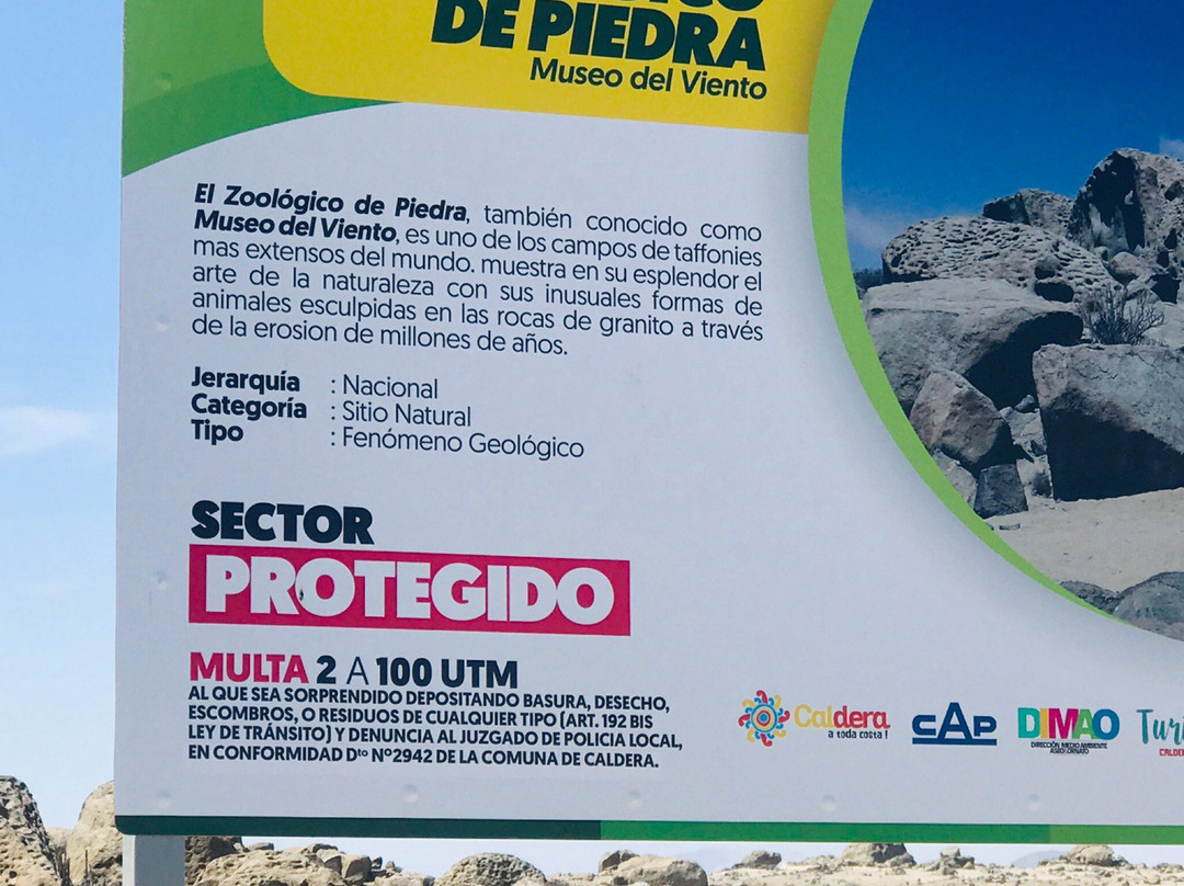 Zoologico de Piedra-Caldera必去景点