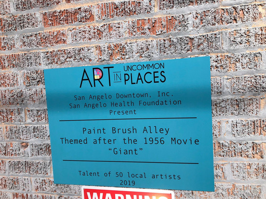 Paintbrush Alley-圣安吉洛必去景点