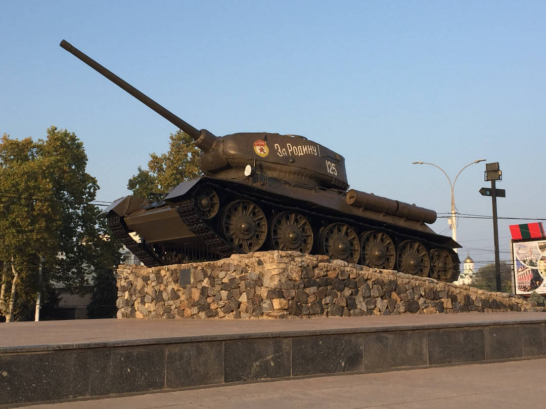 The Tank Monument-Tiraspol必去景点