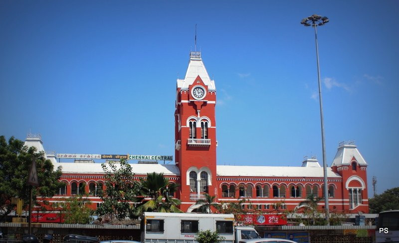 Chennai Central Railway Station-金奈（马德拉斯）必去景点