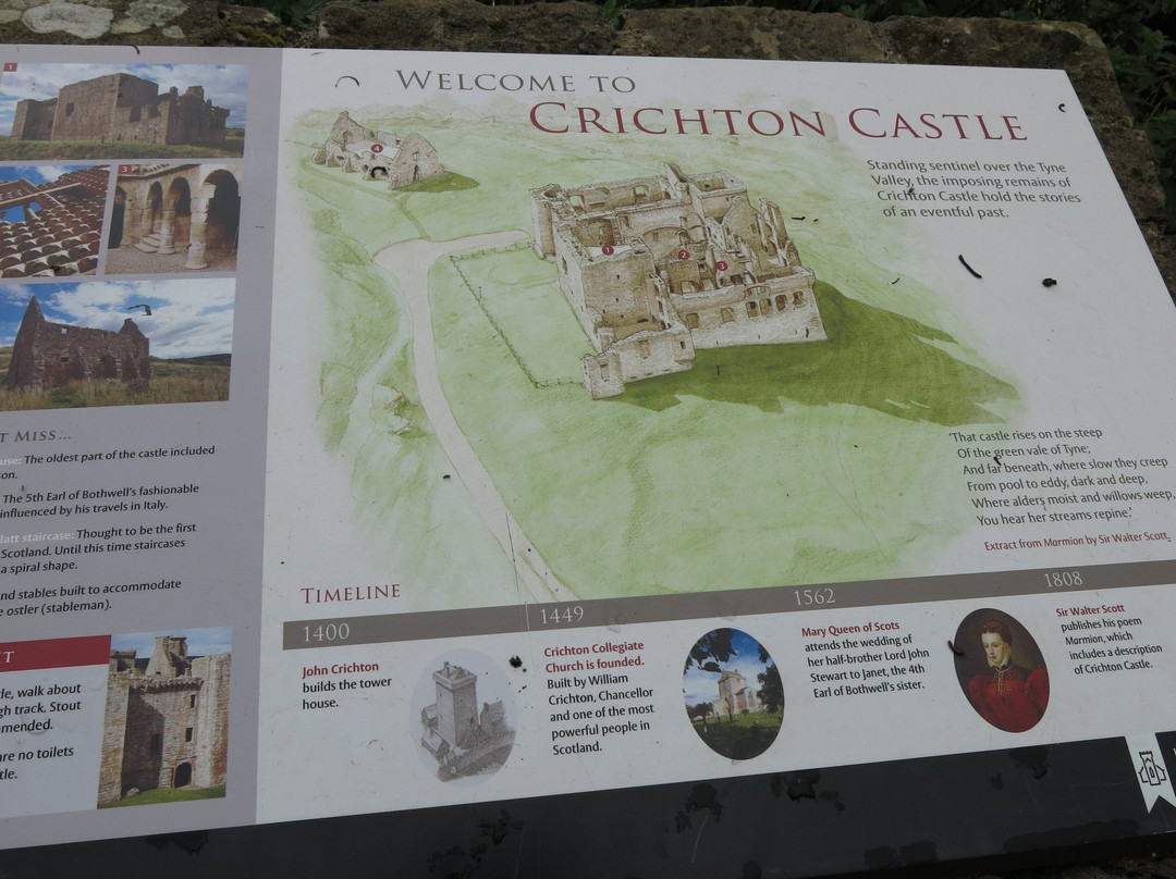 Crichton Castle景点图片