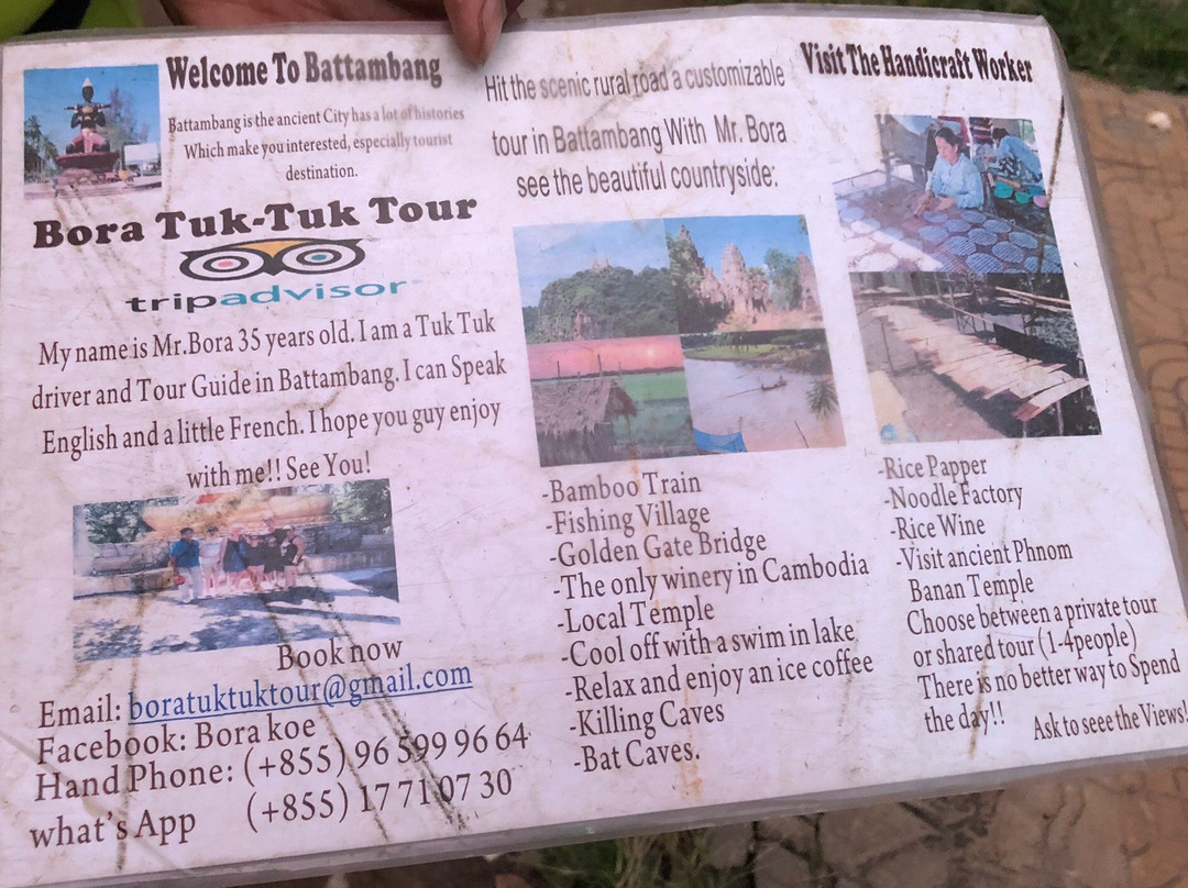 Bora Tuk Tuk Tour-马德望必去景点