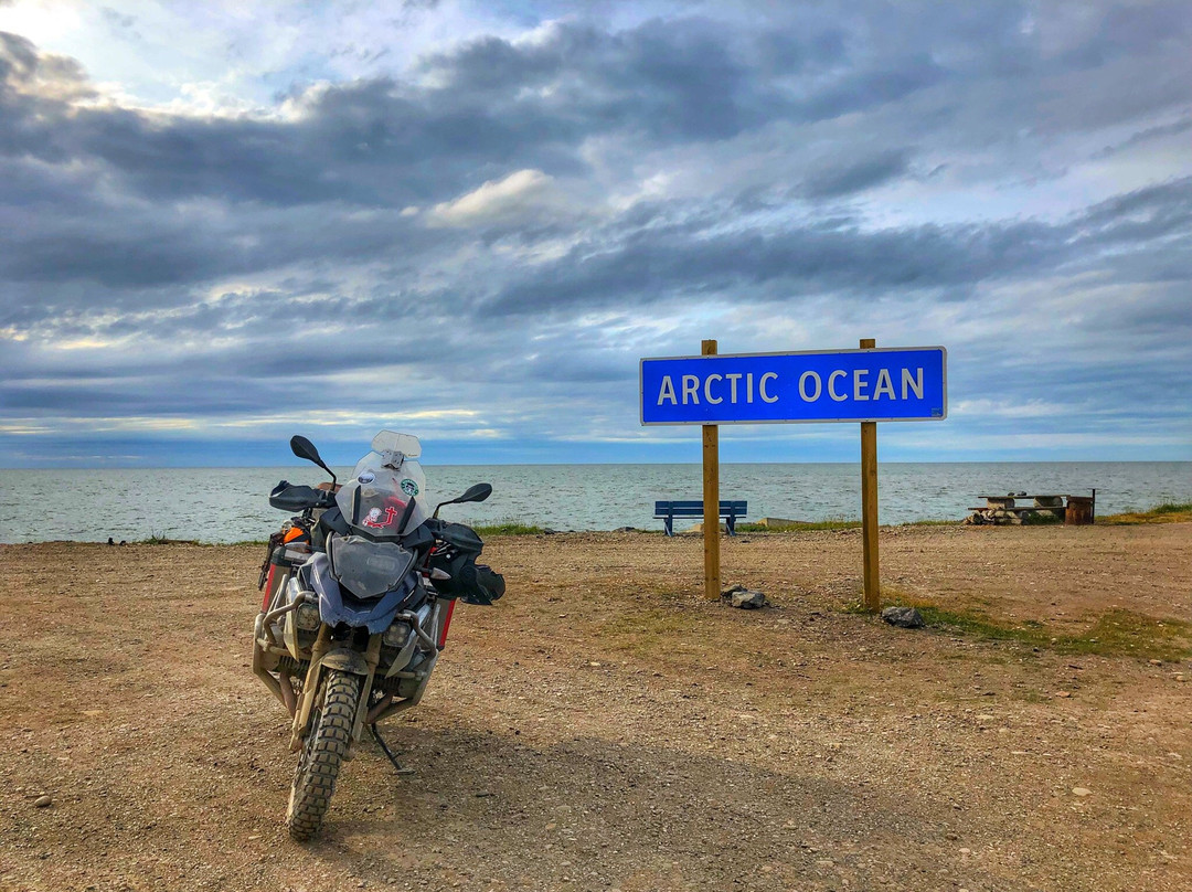 Arctic Ocean Sign-Tuktoyaktuk必去景点