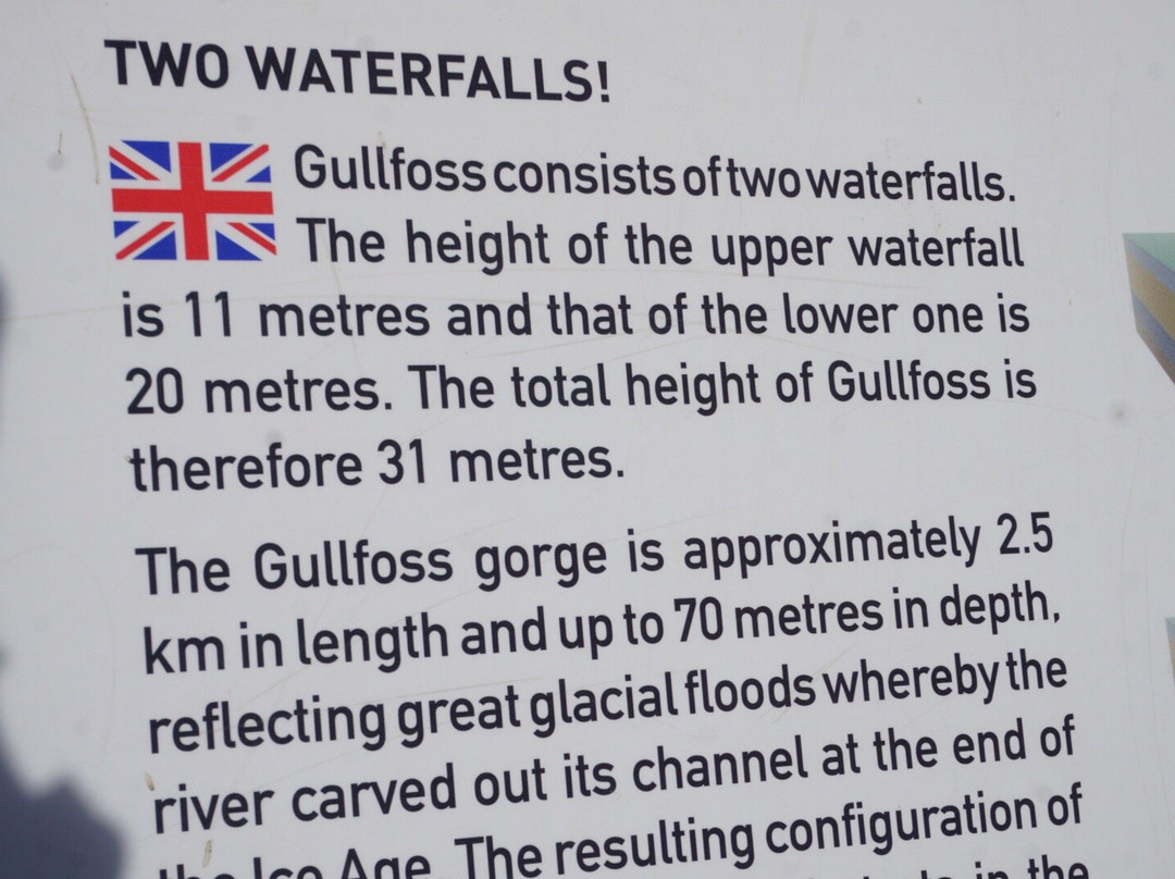 Gullfoss Waterfall景点图片