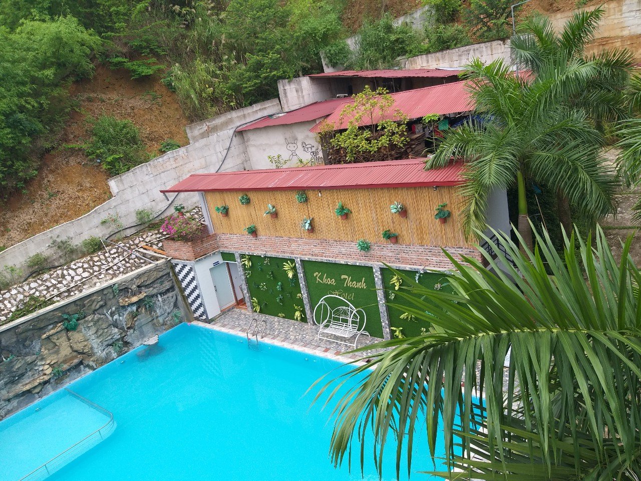 Khoa Thanh Hotel-泳池