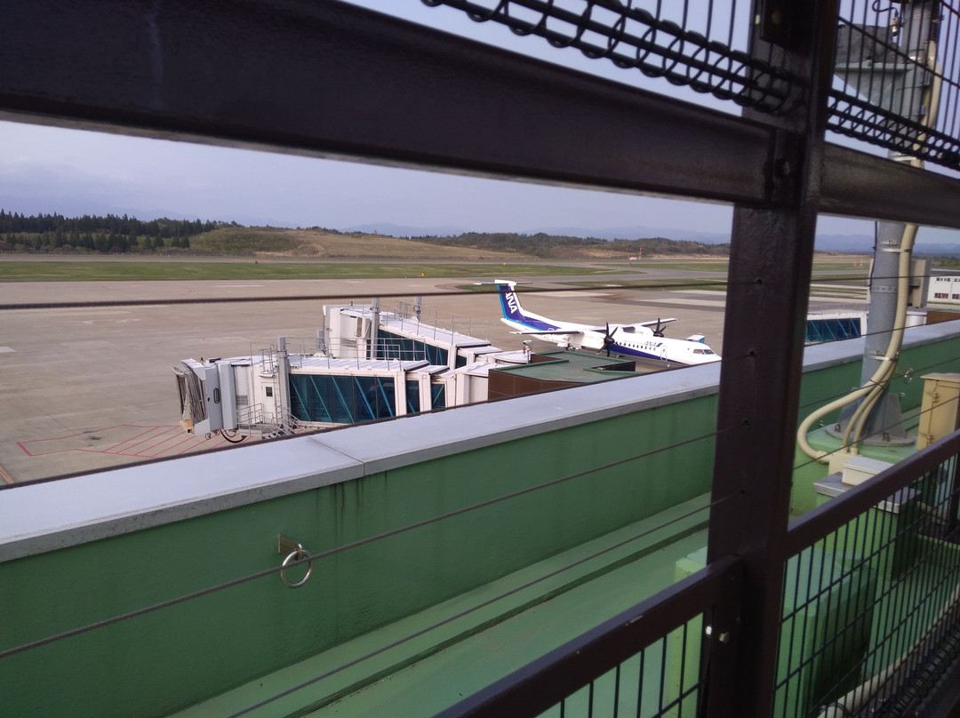 Akita Airport Rooftop Observation Deck-秋田市必去景点