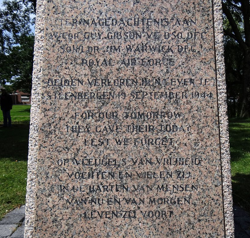 Guy Gibson Memorial-Steenbergen必去景点