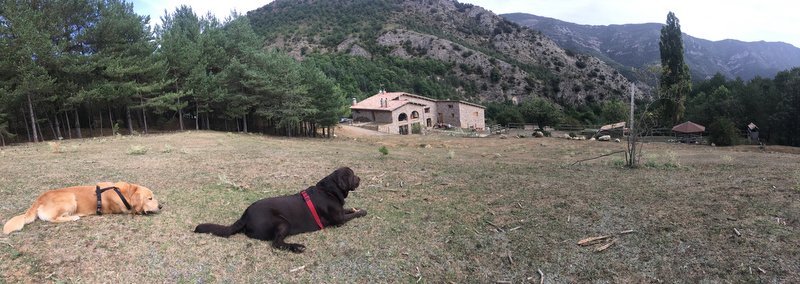 Masia Ca L'Agustinet, El Racó dels Àngels-浴室