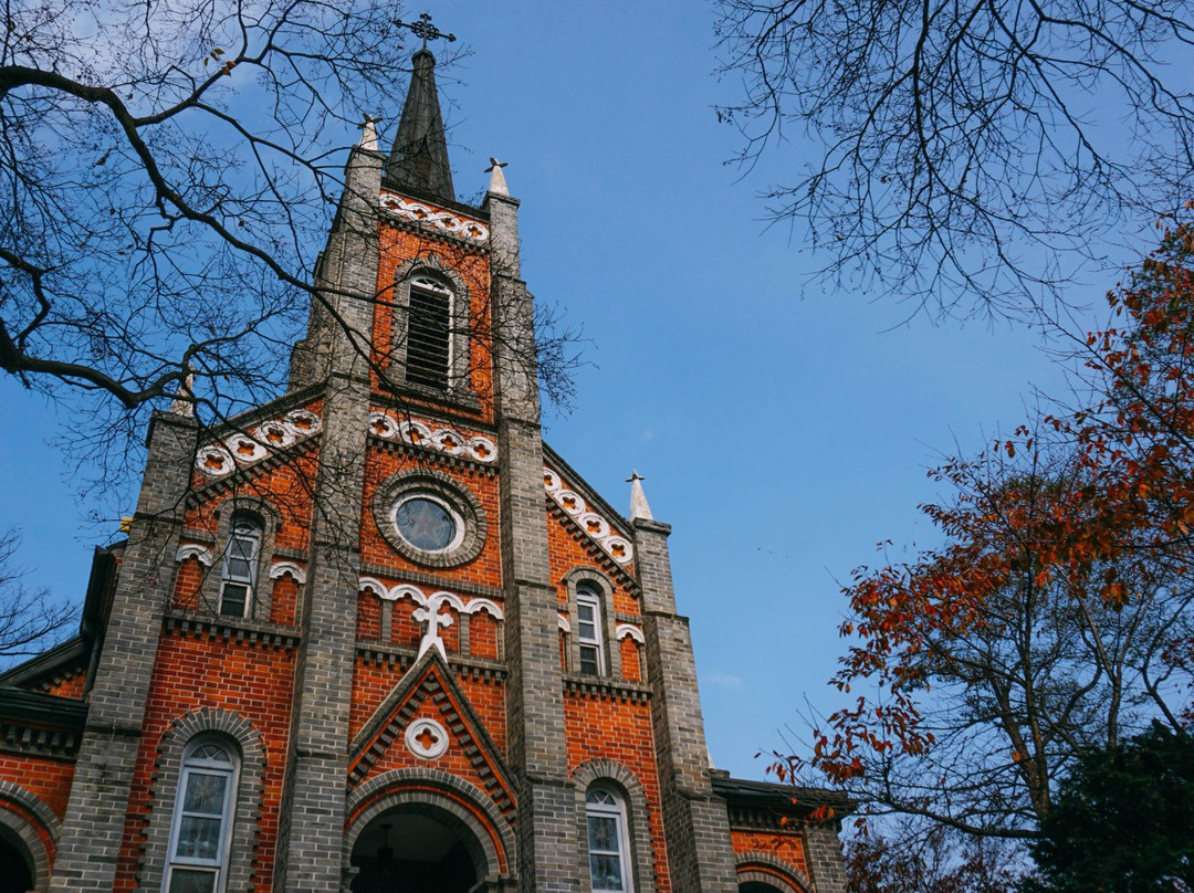 Gongseri Catholic Church-牙山市必去景点
